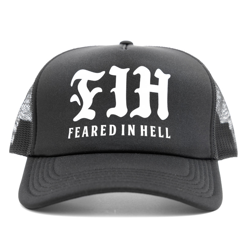 FEARED IN HELL FOAM TRUCKER